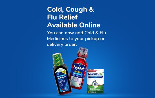 Now Available on Pickup & Delivery – Cold & Flu Medicines