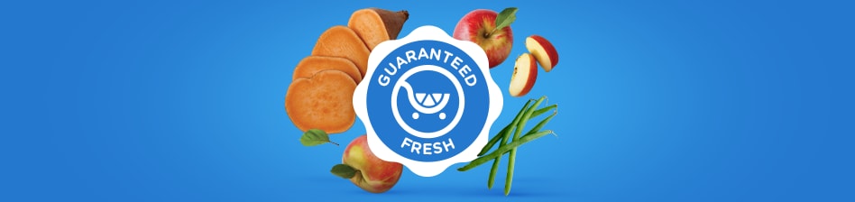 Apples, yams and green beans.