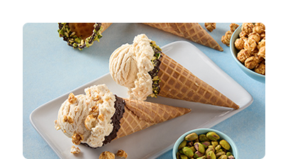 non-dairy vanilla ice cream image