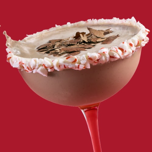 Nonalcoholic Chocolate Peppermint Martini Recipe