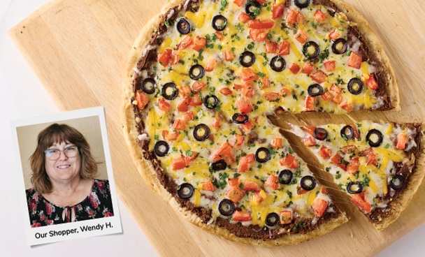 black bean pizza