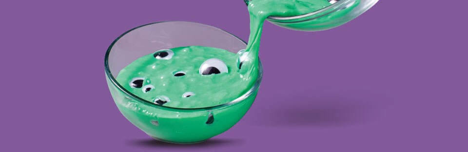 Green eyeball slime