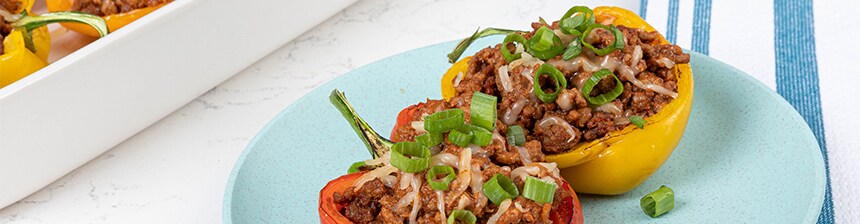 Sloppy Joe Stuffed Peppers Recipe