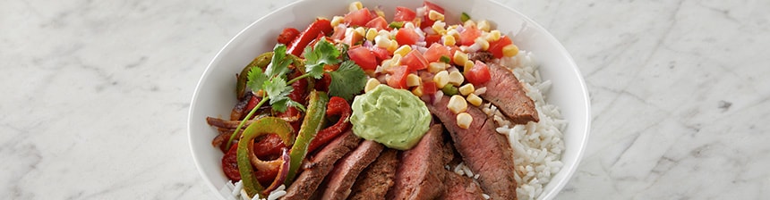 Steak Fajita Bowl Recipe