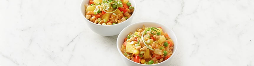 Plant-based Pineapple Fried Rice