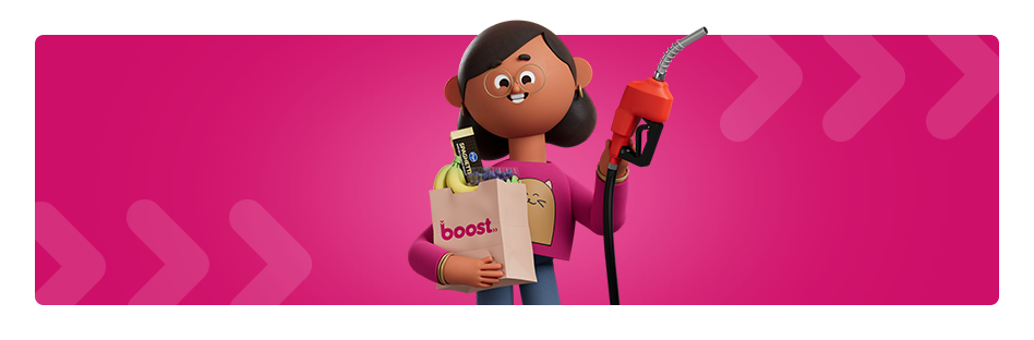 Free Delivery with Boost Image