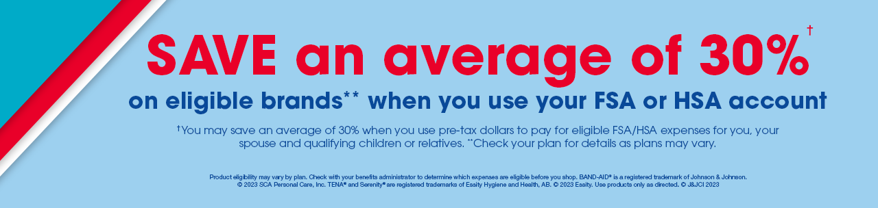 FSA or HSA Eligible Products on  :: Southern Savers