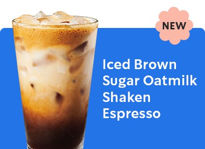 Iced Brown Sugar Oatmilk Shaken Espresso