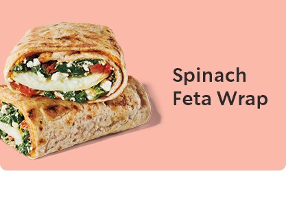 Spinach Feta Wrap