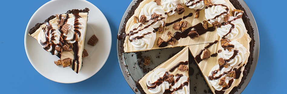 Vegan Chocolate Peanut Butter Mousse Pie