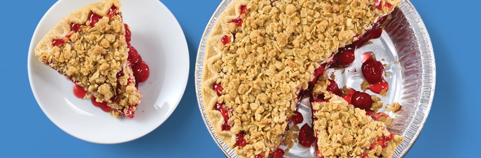 Cherry Crumble Pie