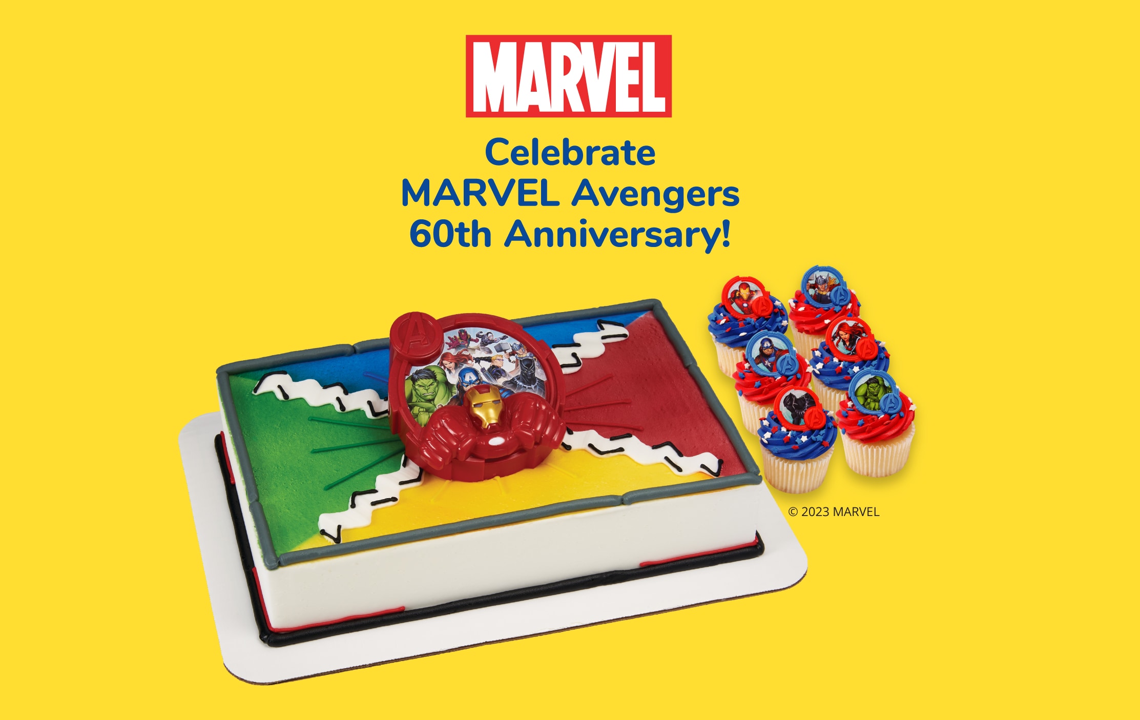 Order MARVEL Avengers Cakes