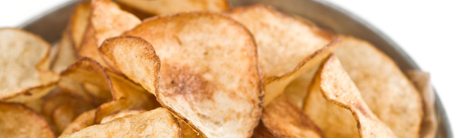 Baked potato chips