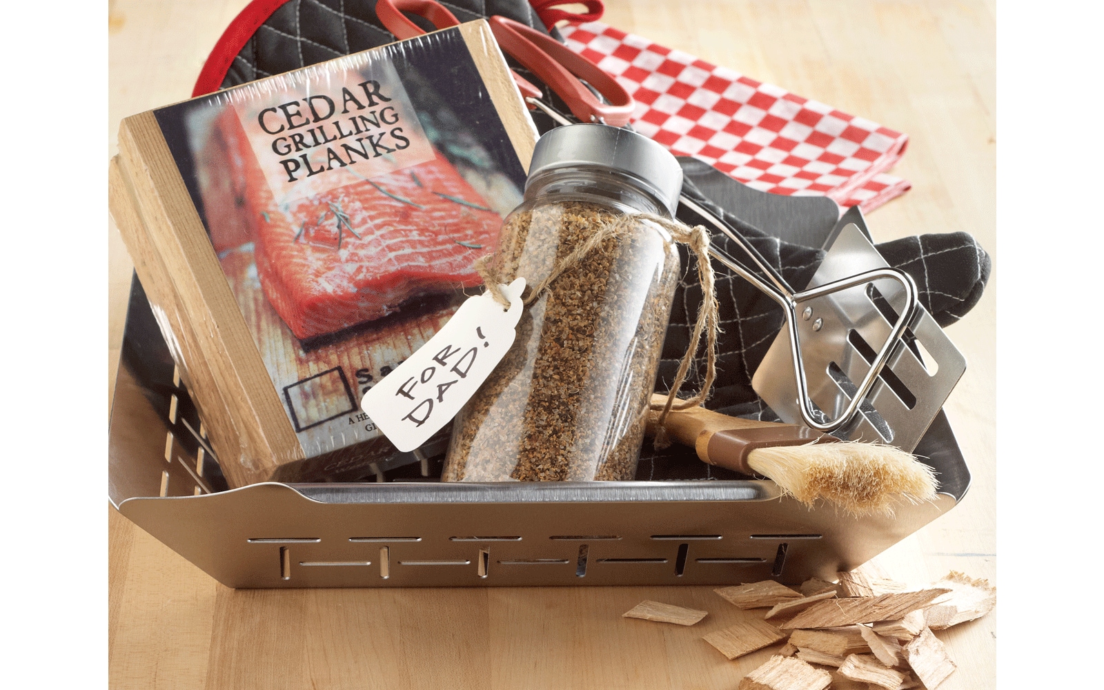 Grilling supplies for dad
