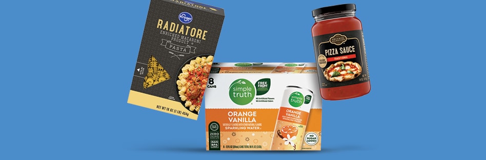 assortment of new products