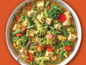 Spring Vegetable Curry with Coconut Milk