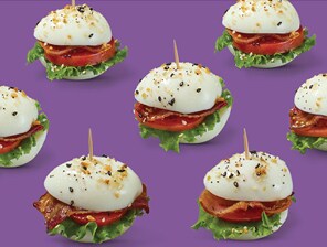 Deviled Egg BLT Sliders