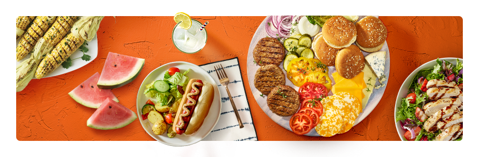 Fresh summer flavors. Easily serve up fresh seasonal faves with delivery or free