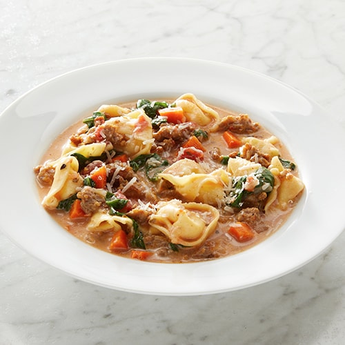 Instant Pot Creamy Gluten free Tortellini Soup Recipe