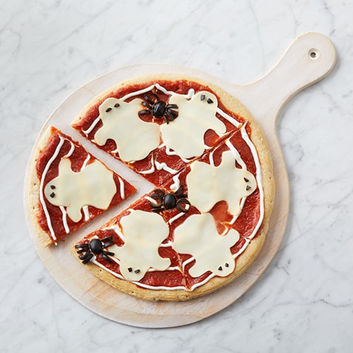 Easy Halloween Spider Pizza, Recipe