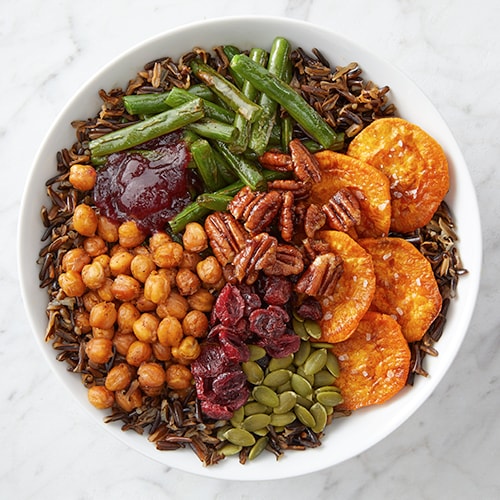 Vegan Roasted Vegetable Thanksgiving Bowls Recipe
