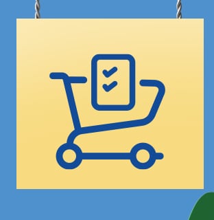 See your running order total as you shop to help stay within budget.