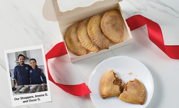 Empanadas with Dulce de Leche