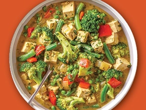 Spring Vegetable Curry with Coconut Milk