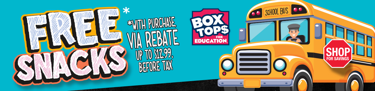 Box tops for education – shop for savings below