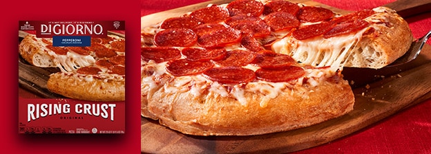 Fresh baked taste that turned delivery fans into DiGiorno fans.