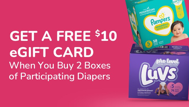 Get a 10 eGift Card When Buying Qualifying Products Kroger