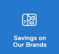 Savings on Our Brands