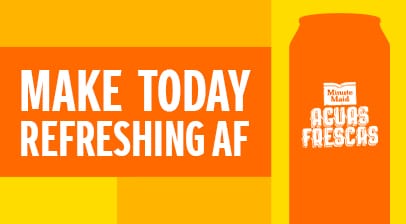 make today refreshing AF