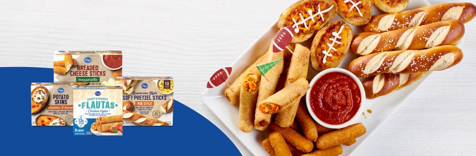 Football Appetizers in a Snap by Kroger Brand