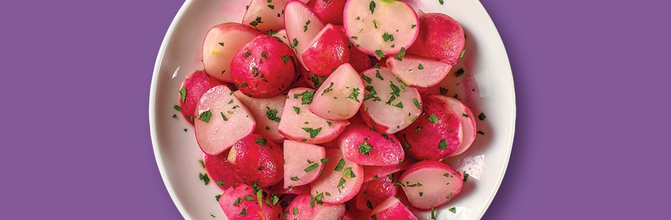 Sautéed Radishes