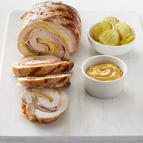 Grilled stuffed pork loin deals
