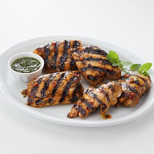 Honey Harissa Grilled Chicken Thighs Recipe