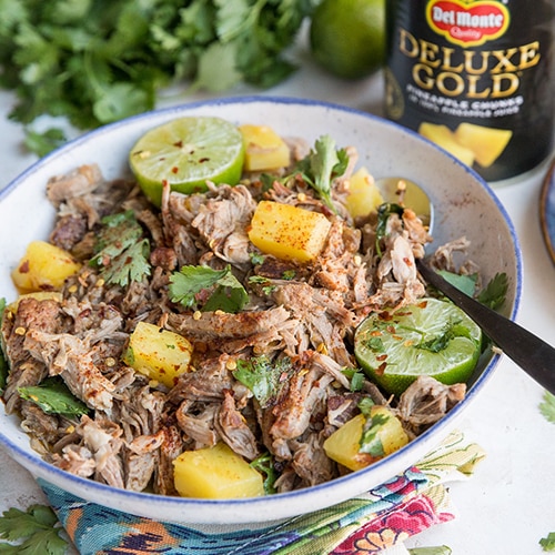 Instant pot pineapple top pulled pork