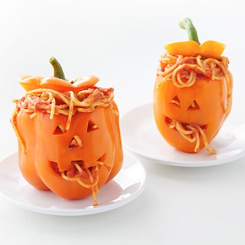 Halloween cheap stuffed peppers