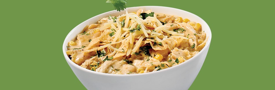 Shortcut Green Chicken Enchilada Soup