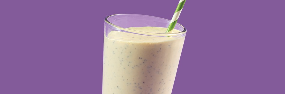 Peanut butter, Banana and Chia Smoothie Recipe