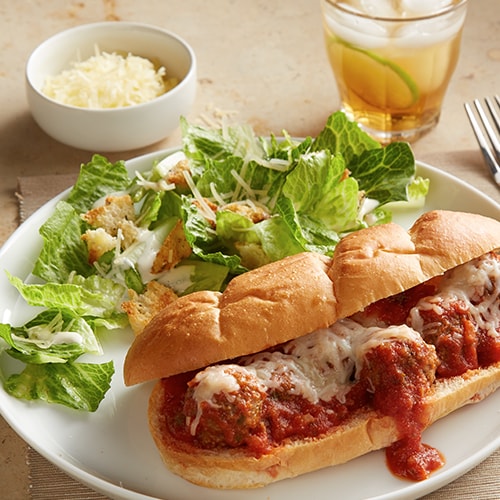 Meatball Sandwiches + VK Caesar Salad + Tiramisù — Valentine Kitchen