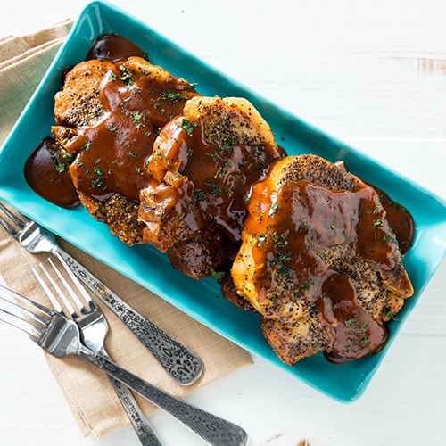 Instant Pot Mustard Pork Chops Recipe