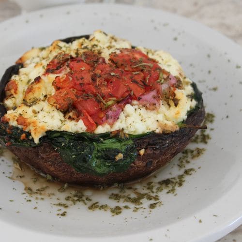 Spinach and Feta Stuffed Portobello Mushrooms Recipe - Kroger