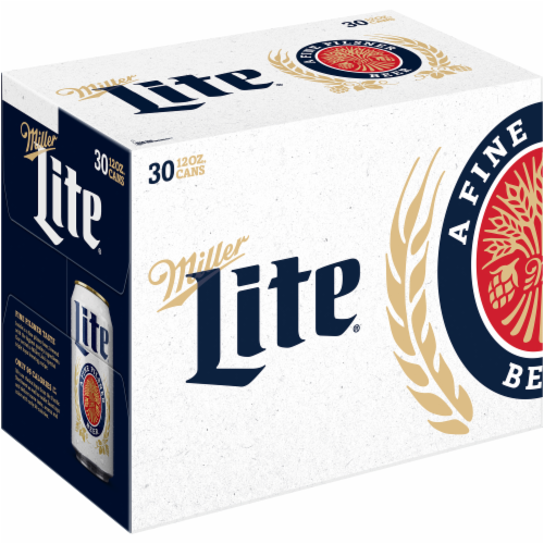 Miller Lite Beer Perspective: back