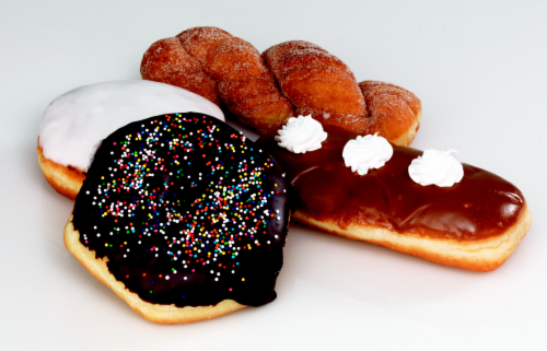 Bakery Fresh Goodness Self Serve Assorted Donuts Perspective: back
