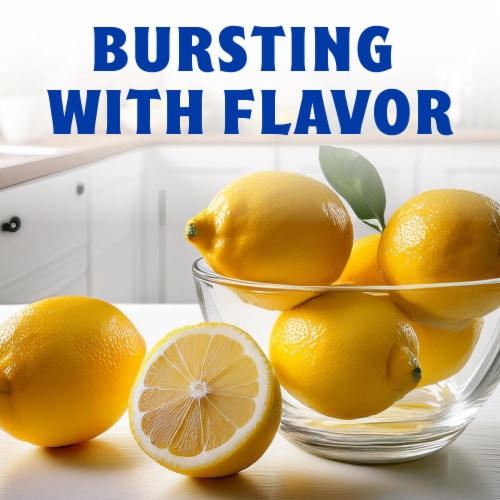 Fresh Large Lemon - Each Perspective: back