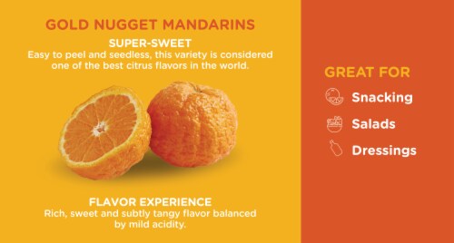 Golden Nugget Mandarins Perspective: back