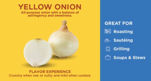 Sweet Jumbo Yellow Onions Perspective: back