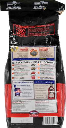 Kingsford Match Light Instant Charcoal Briquets Perspective: back